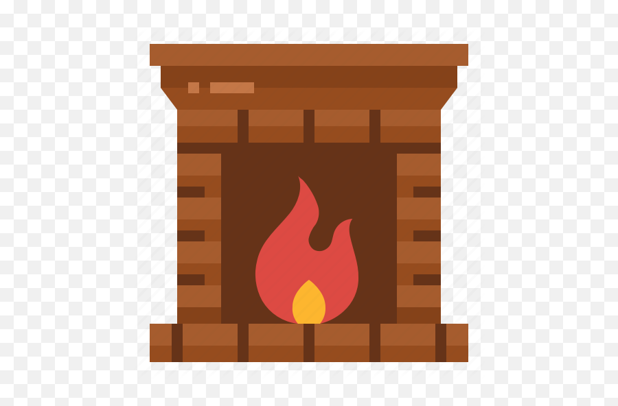 Chimney Fireplace Living Room Warm Icon - Wood Png,Chimney Png