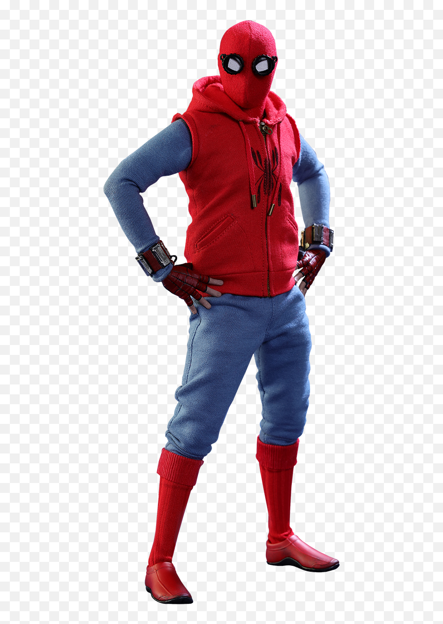 Hot Toys Spider - Spider Man Homecoming Hoodie Png,Spider Man Homecoming Png