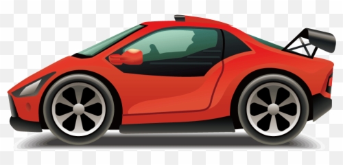 Sports Car Convertible Cartoon - Cartoon Car Png,Carro Png