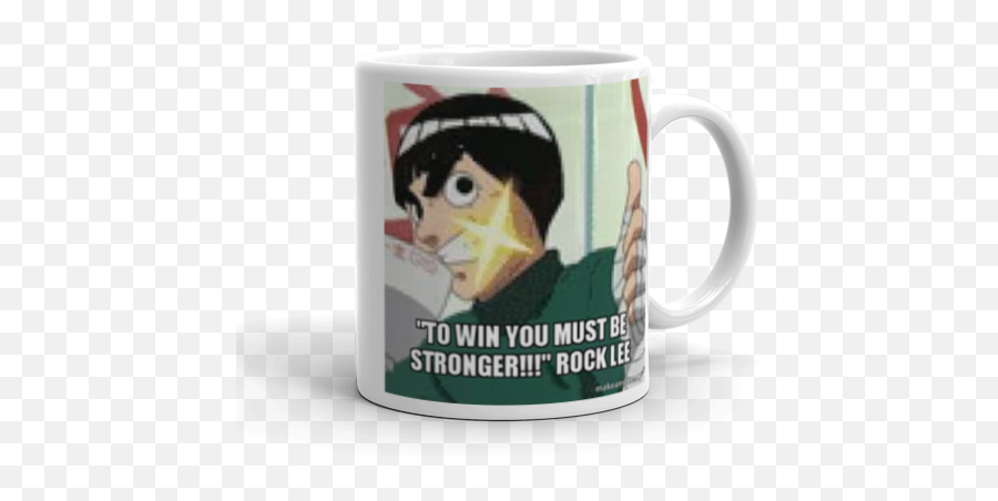 To Win You Must Be Stronger Rock Lee Make A Meme - Rock Lee Shippuden Png,Rock Lee Png
