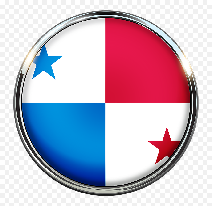 Panama Flag Circle - Panama Flag Free Download Png,Panama Flag Png