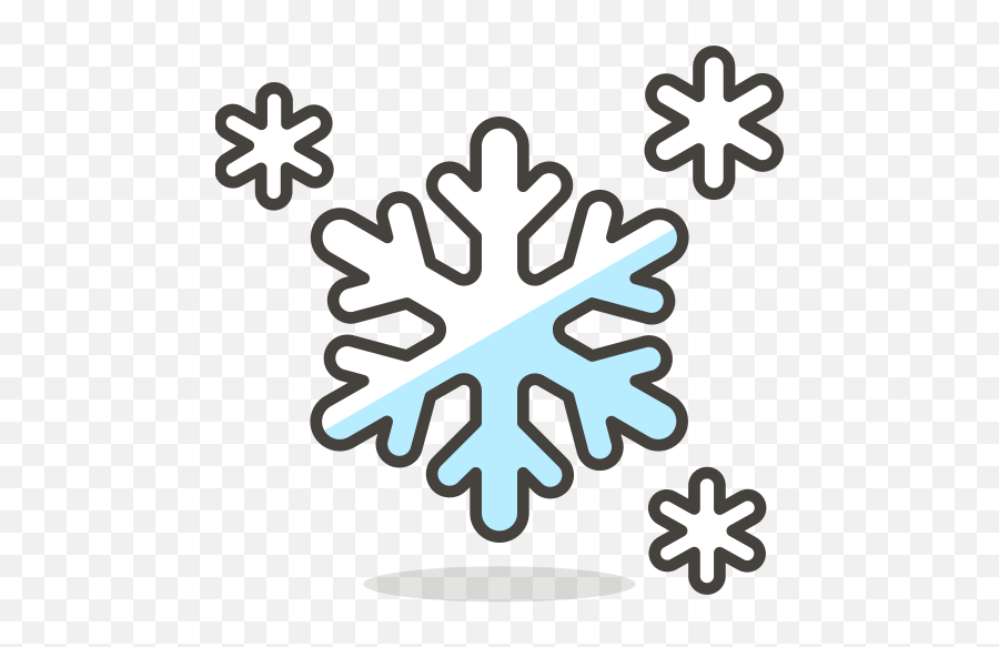 Icon Of 780 Free Vector Emoji - Clipart Snowflake Png,Snowflake Emoji Png