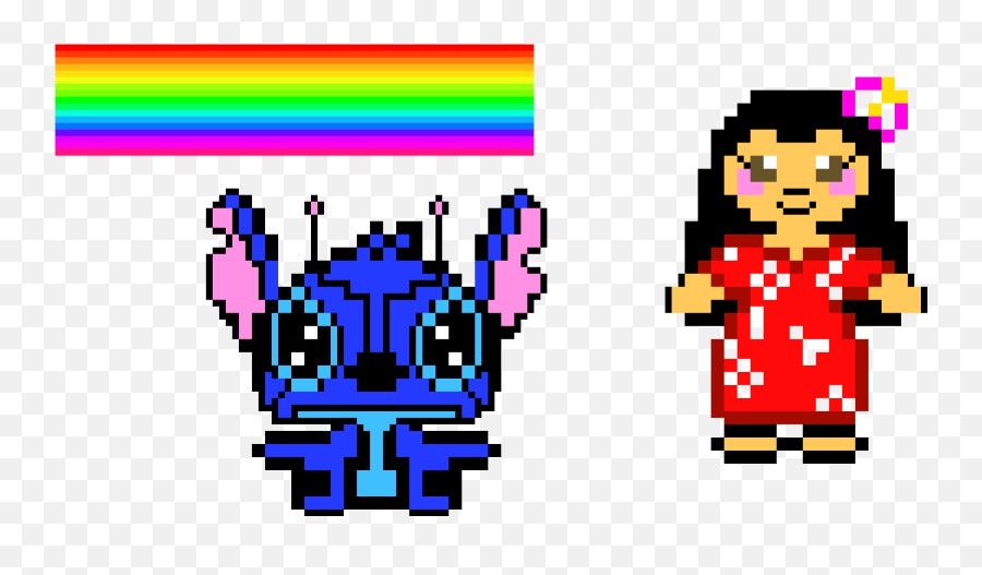 Lilo And Stitch Pixel Art Maker - Lilo Stitch Png,Lilo Png