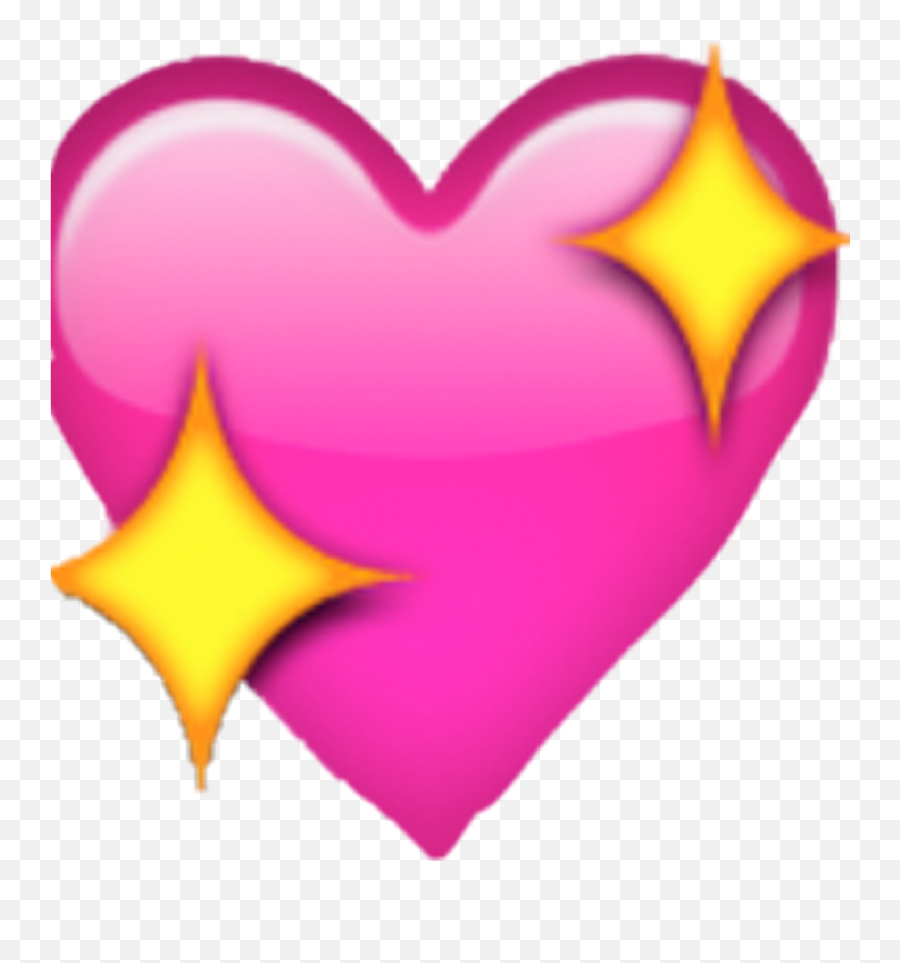 Download Hd Corazon Sticker - Heart Emoji Png Transparent Heart Star Emoji Transparent,Heart Emoji Png Transparent