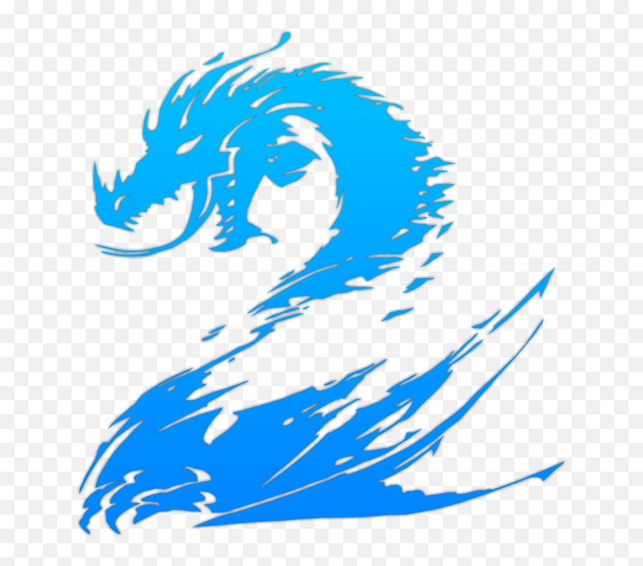 Download Hd Guild Wars 2 Dragon Logo Transparent Png Image - Guild Wars 2 Logo Png,Dragon Logo Png