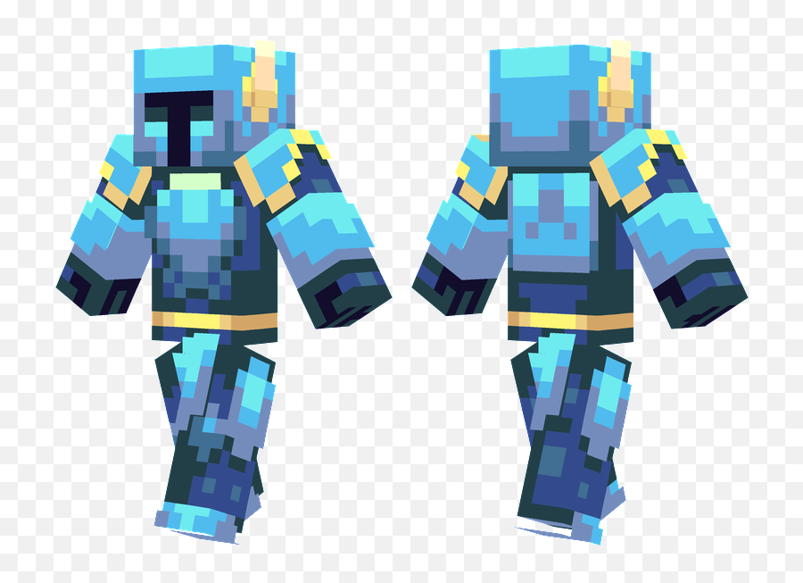 Skin minecraft blue