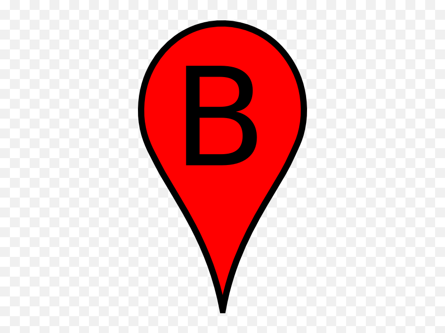 Download Hd Red Map Marker Png - Google Map Dot,Map Marker Png