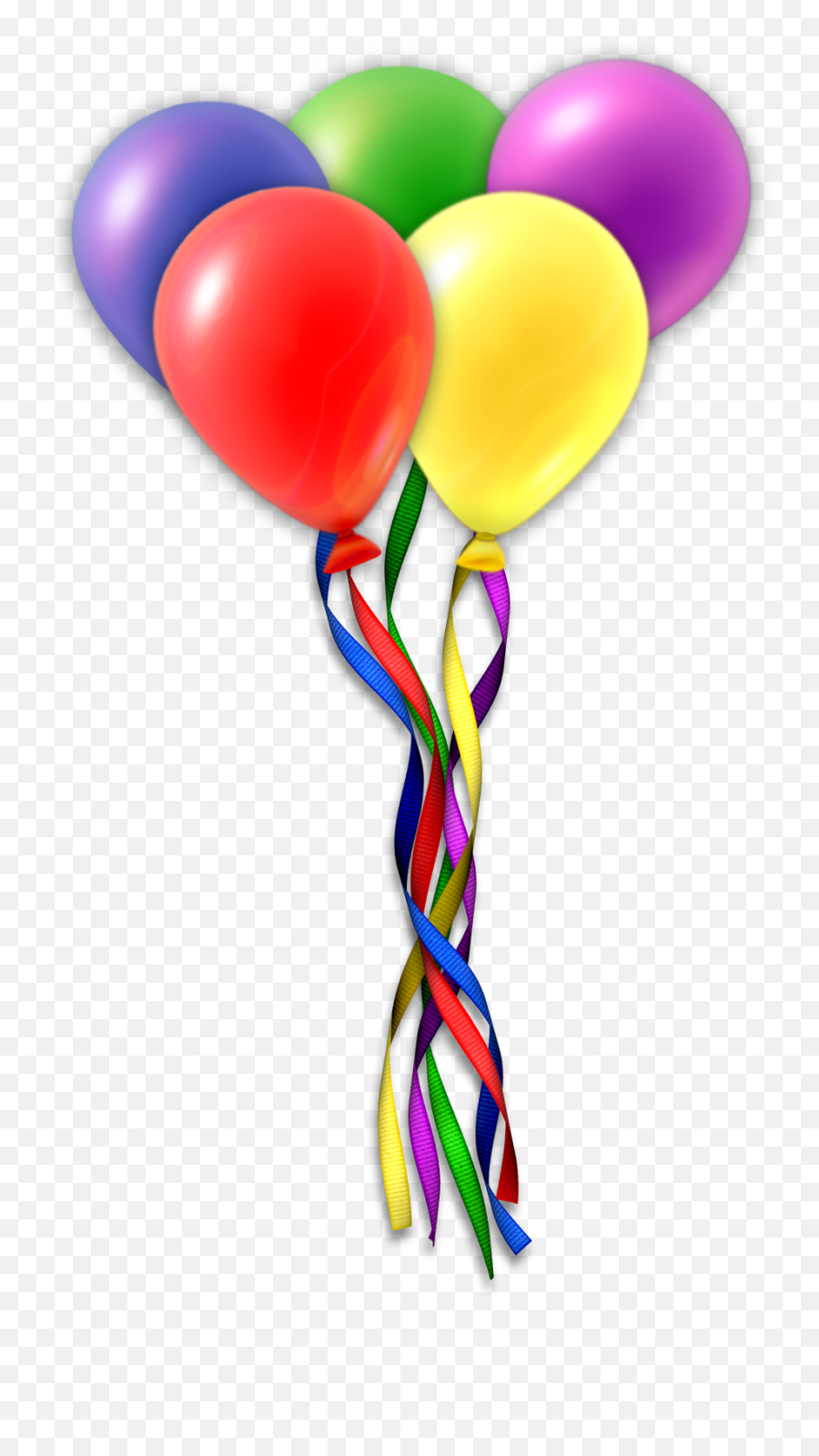 Free Birthday Balloons Png Download - Happy Birthday Png Balloons,Birthday Balloons Png