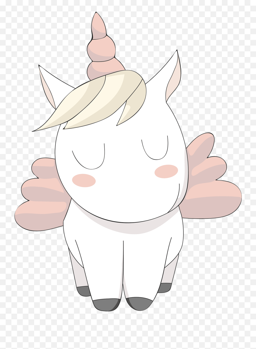 Cute Unicorn Clipart Free Download Transparent Png Creazilla - Licorne Fond Noir,Cute Unicorn Png