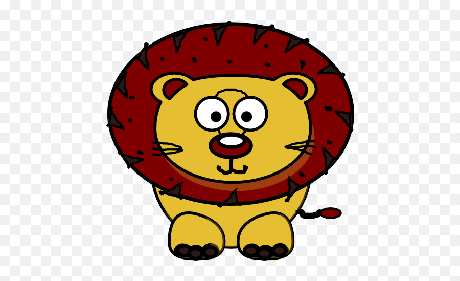 Download Hd Baby Lion Clipart - Lion Clker Transparent Png Baby Lion Clker,Baby Lion Png