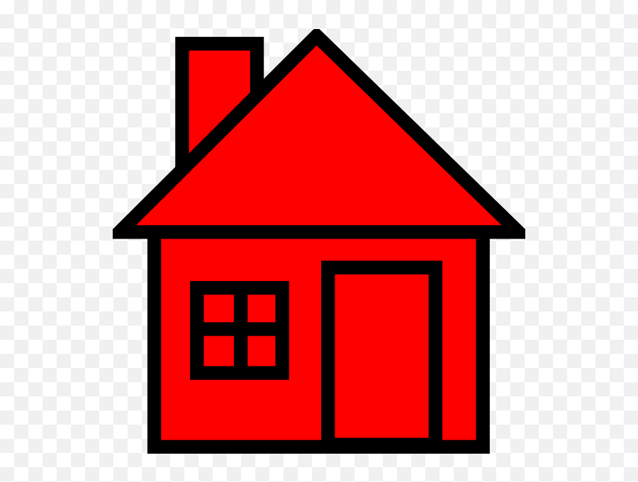 Red House Clipart - Clipart Red House Png,Small House Png