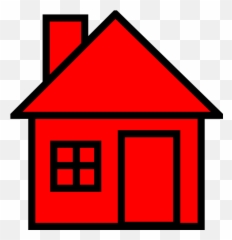Red House Clipart - Clipart Red House Png,Small House Png