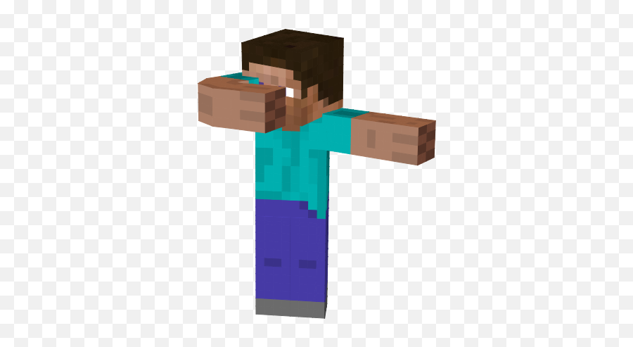 We Are Officially A Minecraft Subreddit - Minecraft Steve Dabbing Png,Minecraft Steve Transparent Background