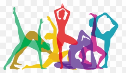 Yoga Group Png Picture 889882 - Clip Art,Yoga Png