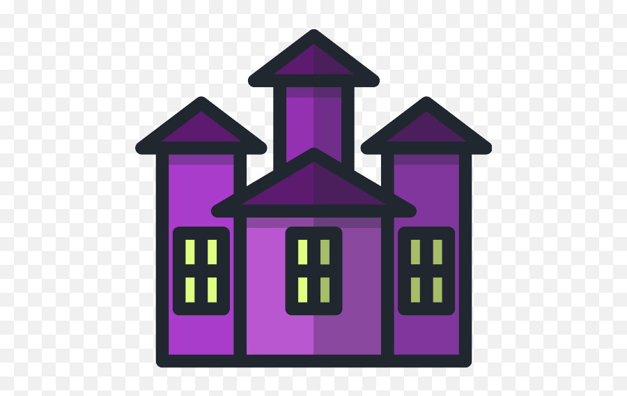 Haunted House Vector Svg Icon 6 - Png Repo Free Png Icons Vertical,Haunted House Png