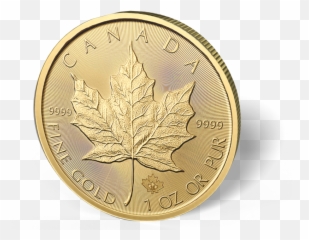 Download Picture Of 1 Oz Canadian Gold Maple Leaf Coins - png