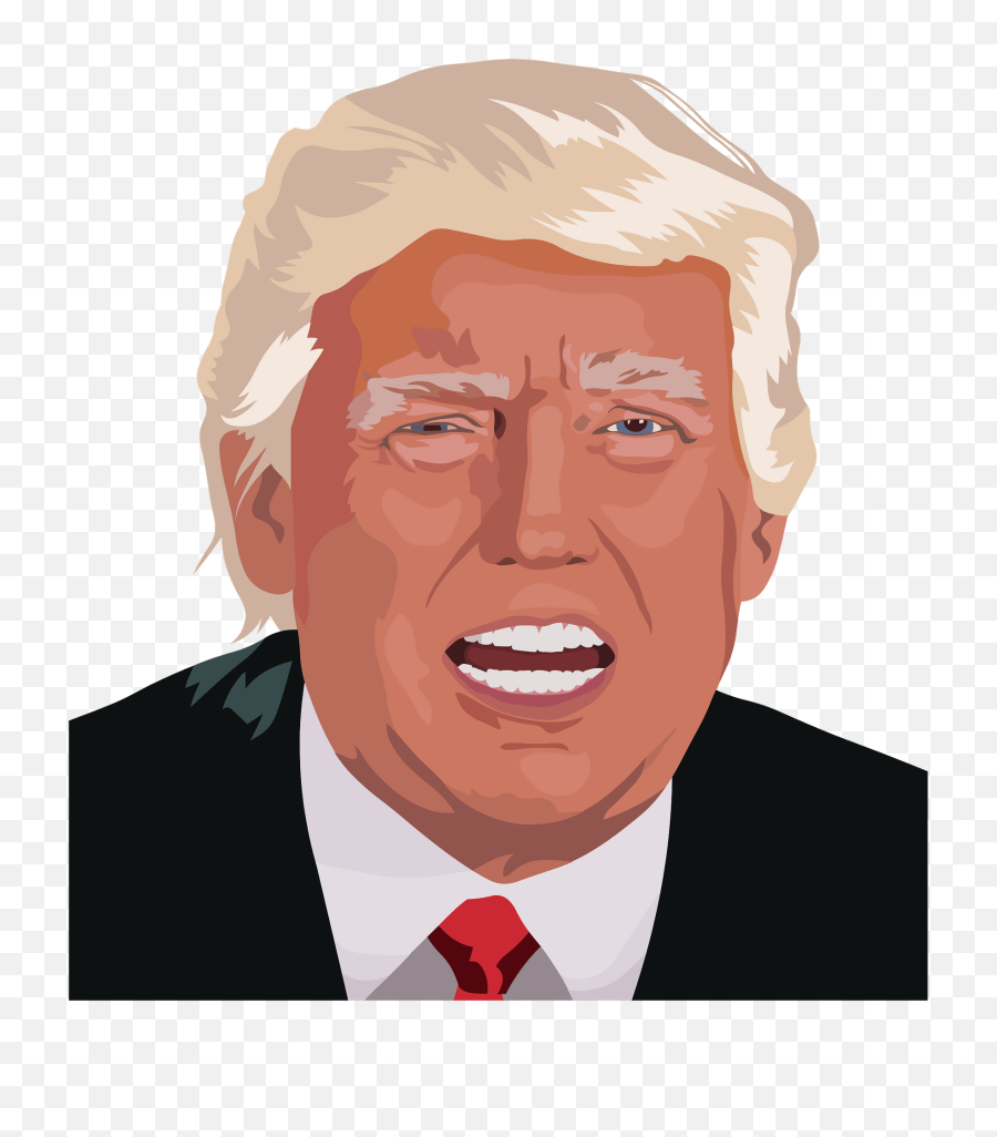 Trump Suddenly Changes His Story - Trump Face Clip Art Png,Donald Trump Face Transparent