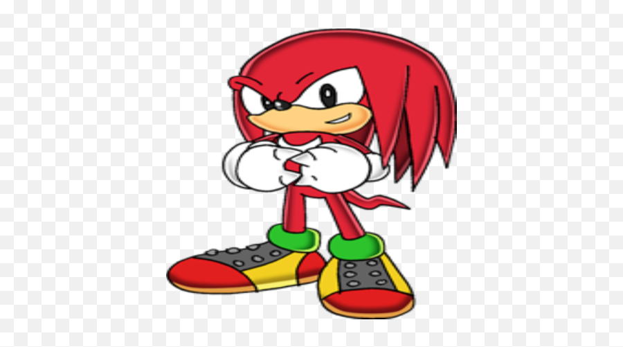 Knuckles - Roblox Classic Knuckles The Echidna Png,Knuckles Png