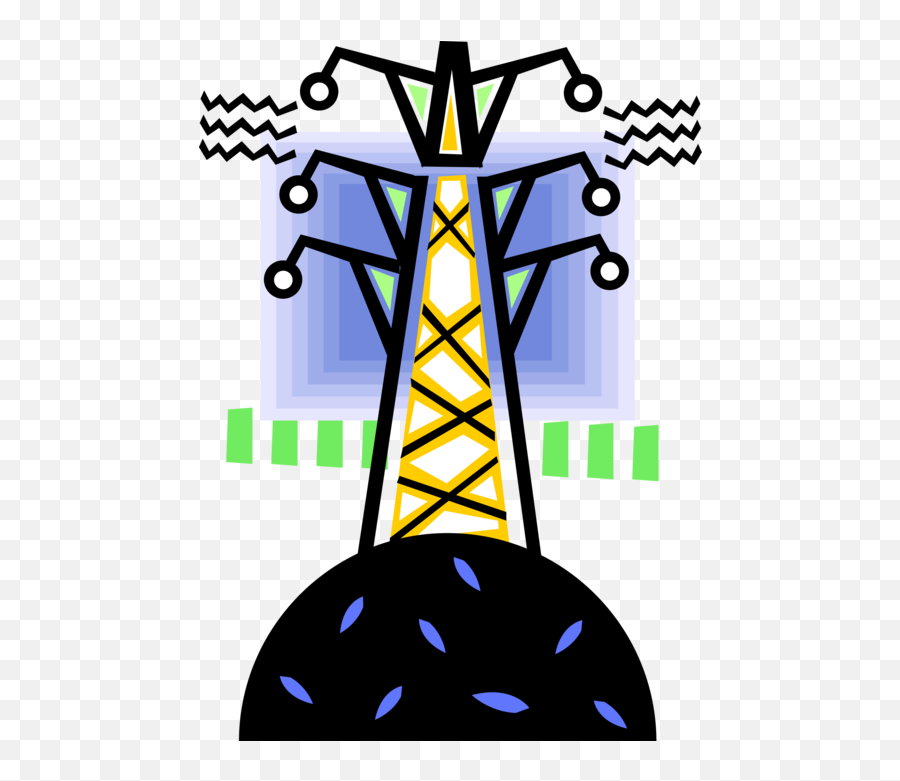 Power Lines Clip Art Transparent Cartoon - Jingfm Vertical Png,Power Lines Png