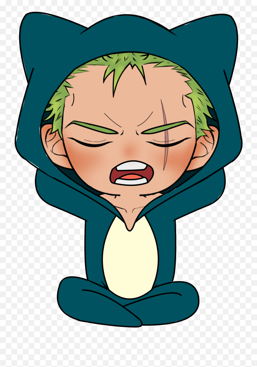 Roronoa Zoro - Snorlax Crowtit Creations Fictional Character Png,Snorlax Transparent