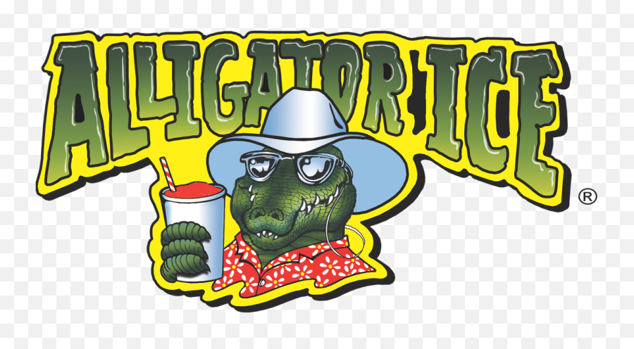 Awesome Tasting Drink Flavors From Alligator Ice - Alligator Ice Gator Slushie Png,Slurpee Logo