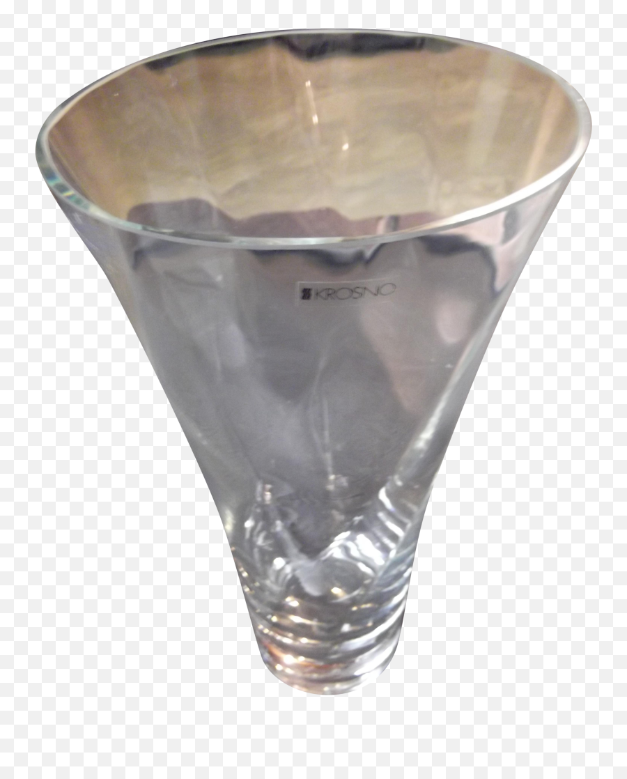 Krosno Silhouette Flared Vase - Barware Png,Martini Glass Silhouette Png