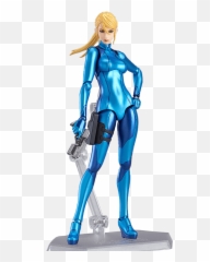 Metroid Figure Zero Suit - Samus Aran Action Figure Png,Samus Helmet Png