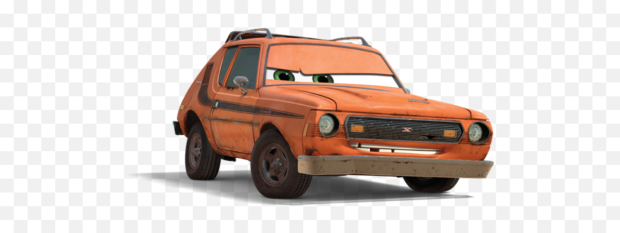 Amc Gremlin Cars Characters Disney - Grem And Acer Cars 2 Png,Amc Gremlin Logo