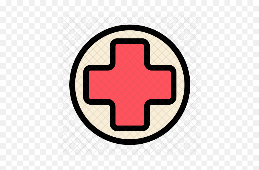 Hospital Icon Of Colored Outline Style - Vertical Png,Hospital Icon Png