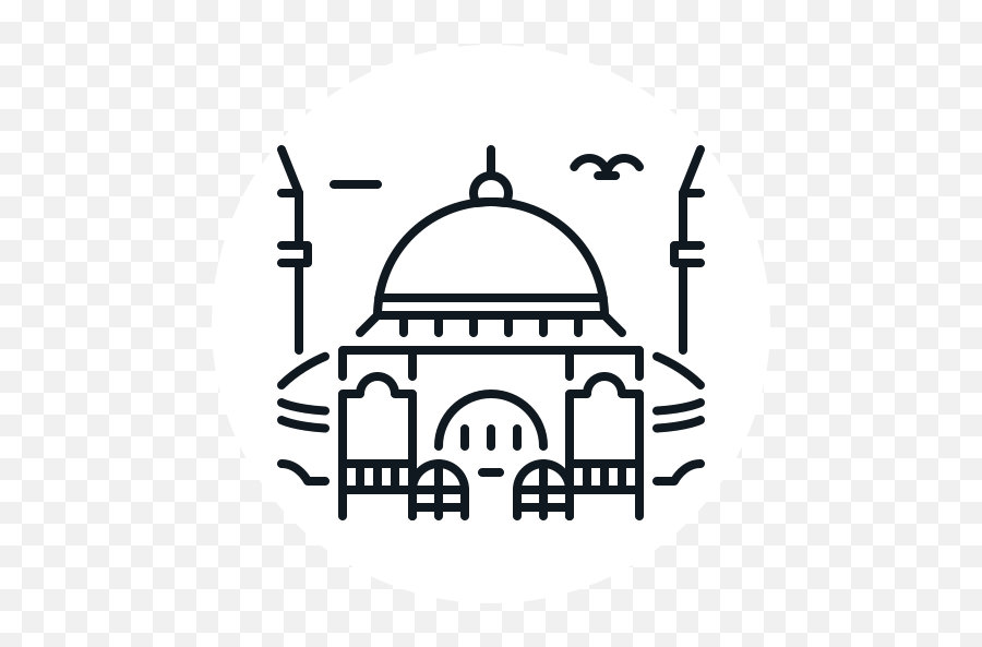 Building Hagia Istanbul Landmark - Dome Png,Sophia Icon