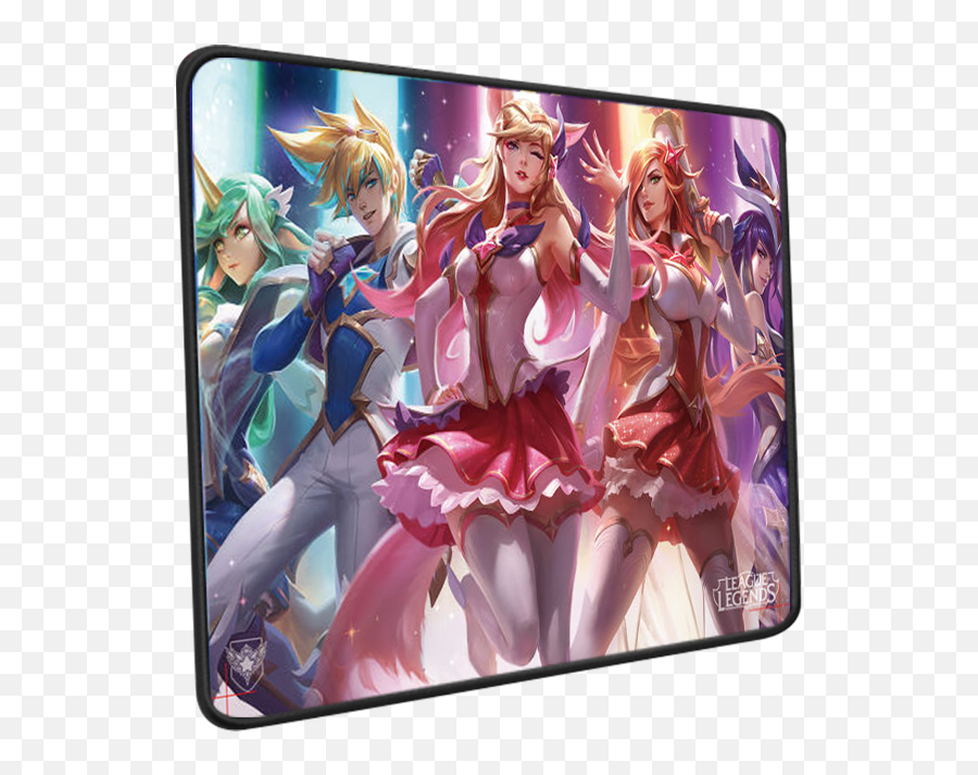 Get Star Guardian Ahri Team Background - Star Guardian Mouse Pad Png,Syndra Icon