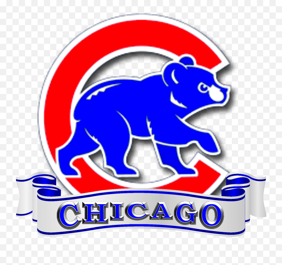 Download Hd Chicago Cubs Logo Baseball - Chicago Cubs Logo Png,Chicago Flag Png