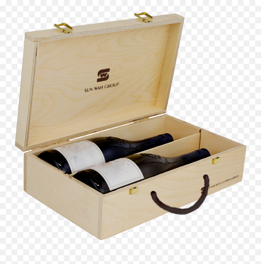 Wh02 - Twobottlehingedboxc Fico International Wine Bottle Gift Box Png,Bottle Png