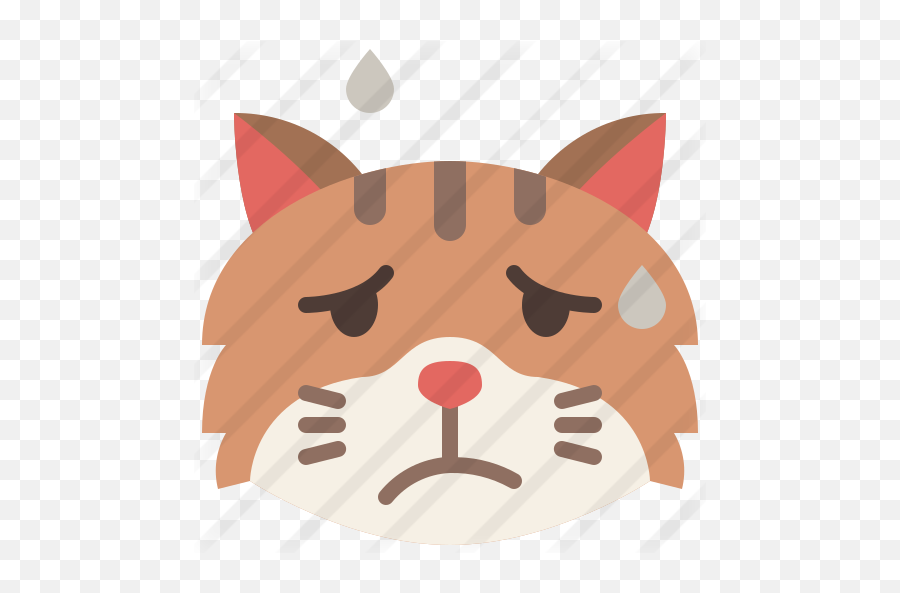 Worried - Free Smileys Icons Winking Cat Emoji Png,Worried Icon