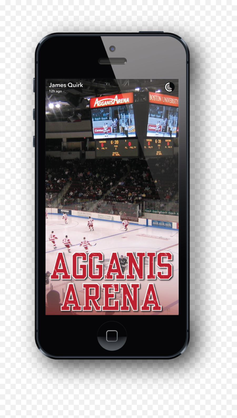 Snapchat Geofilters James Quirk - Boston College Hockey Rink Png,Snapchat Geofilters Png