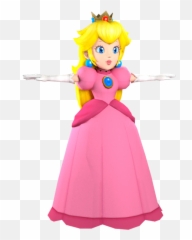 Wii - Super Mario Galaxy Peach The Models Resource png