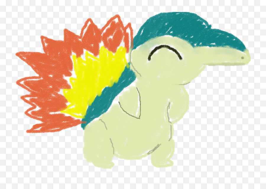 Download Hd Rosie - Cyndaquil Cyndaquil Transparent Png Cartoon,Cyndaquil Png