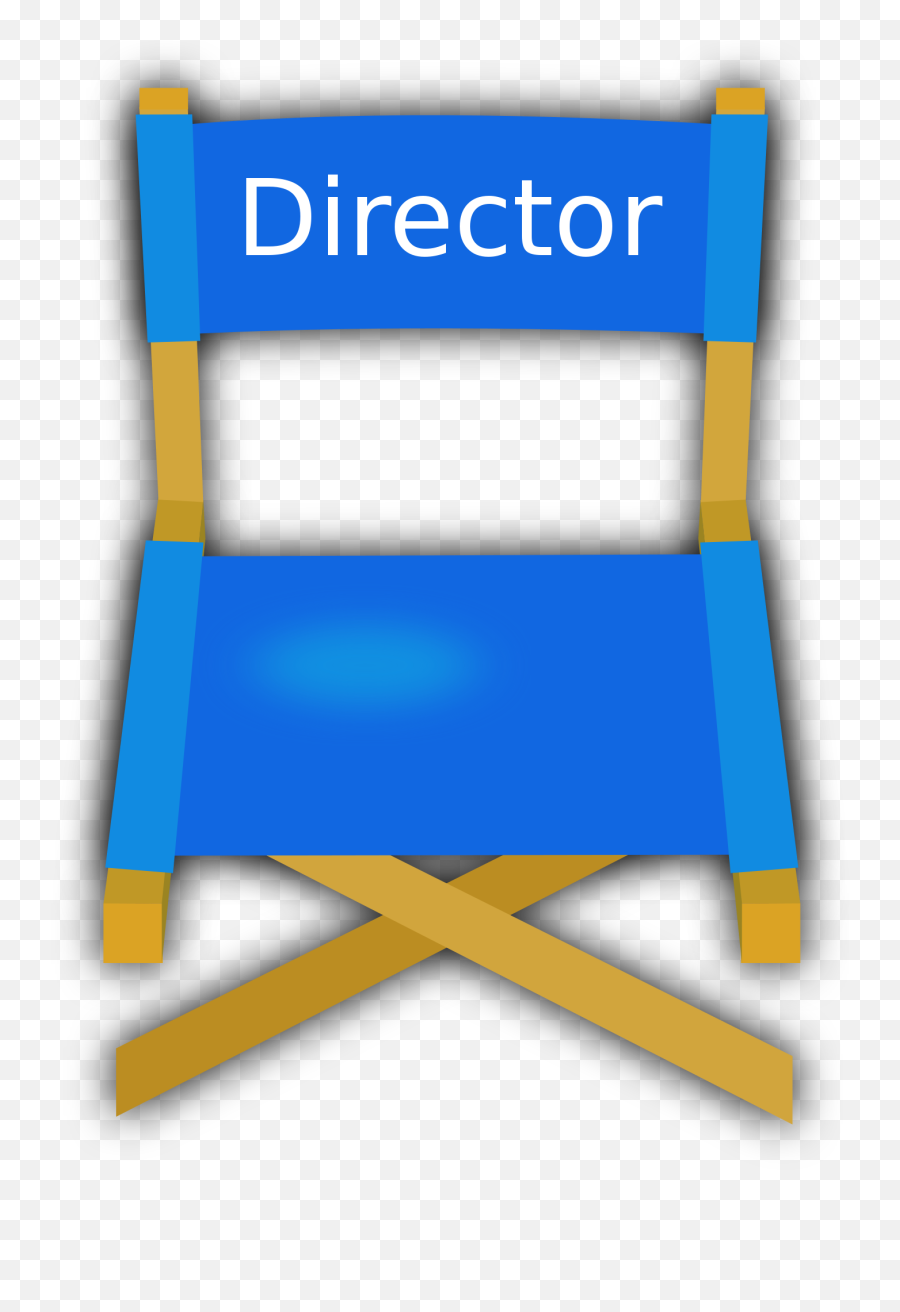 Director Icon - Folding Chair Png,Director Icon