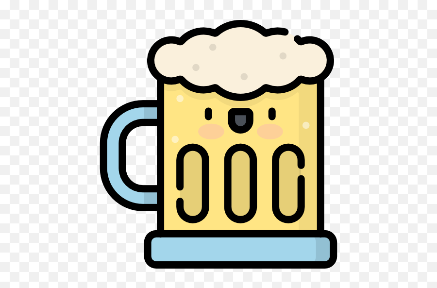 Beer - Free Food Icons Kawaii Drinks Png,Beer Mug Vector Icon