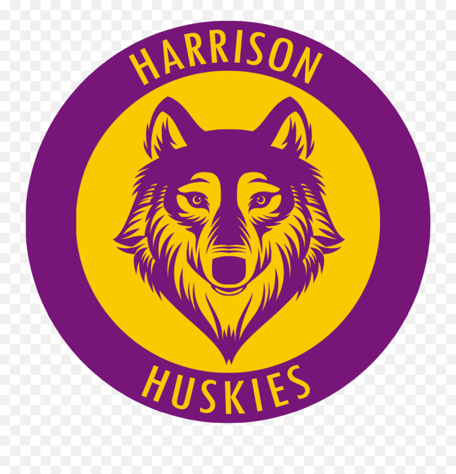 Back To School 2021 Harrison Elementary - Wolf Head Decal Png,Husky Icon Transparent