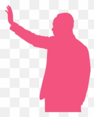 Dr Martin Luther King Silhouette - Free Vector Silhouettes png