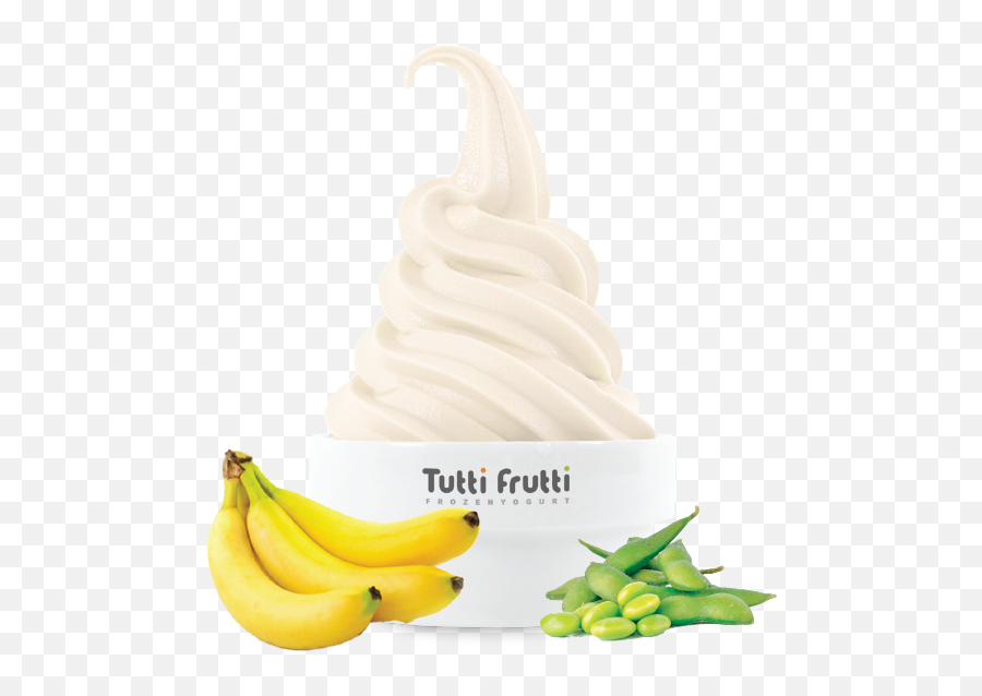 Soy Banana Tutti Frutti Frozen Yogurt - Tutti Frutti Frozen Yogurt Png,Yogurt Png