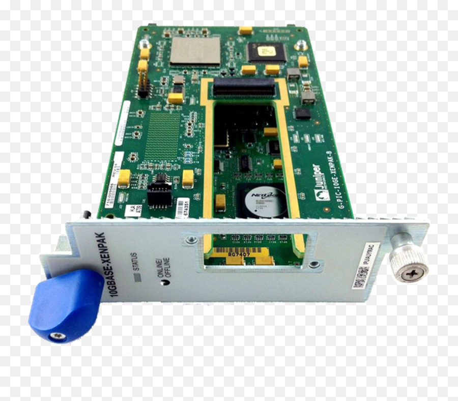 Juniper Pc - 1xgexenpak 1port 10 Gigabit Ethernet Lan Pic Electronic Component Png,Juniper Png