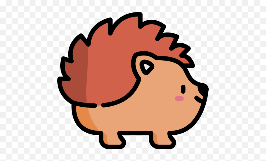 Hedgehog - Free Animals Icons Actividades De Preescritura Preescolar Png,Hedgehog Icon