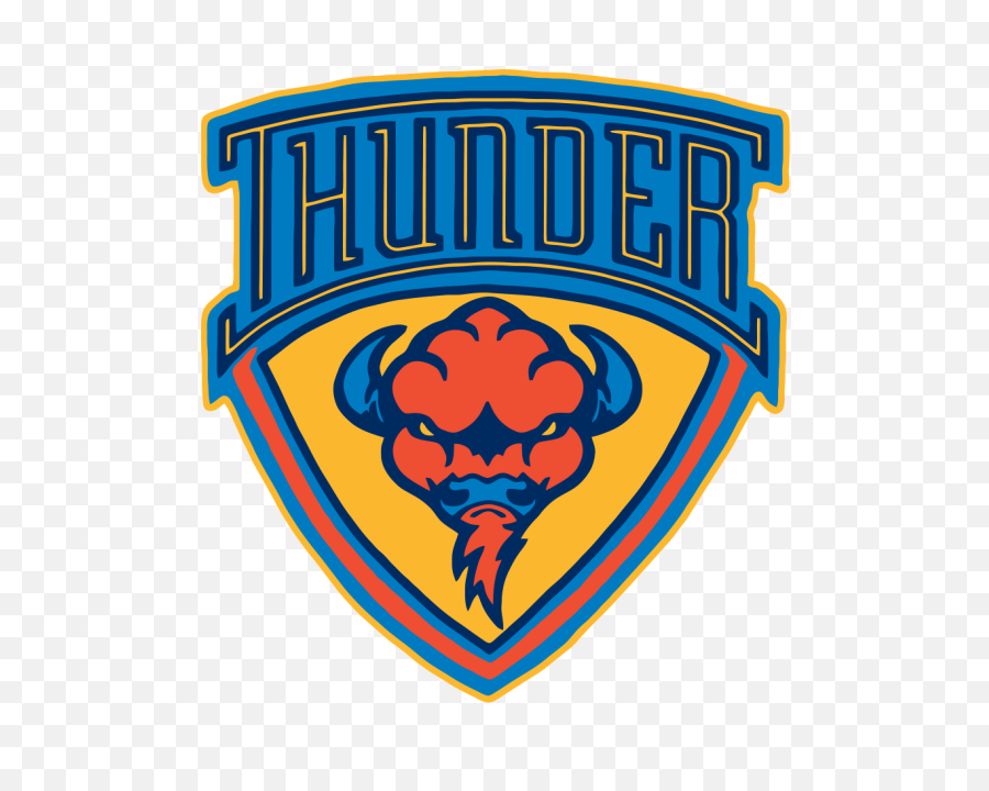 Oklahoma City Thunder Clipart - Okc Thunder Png,Thunder Transparent
