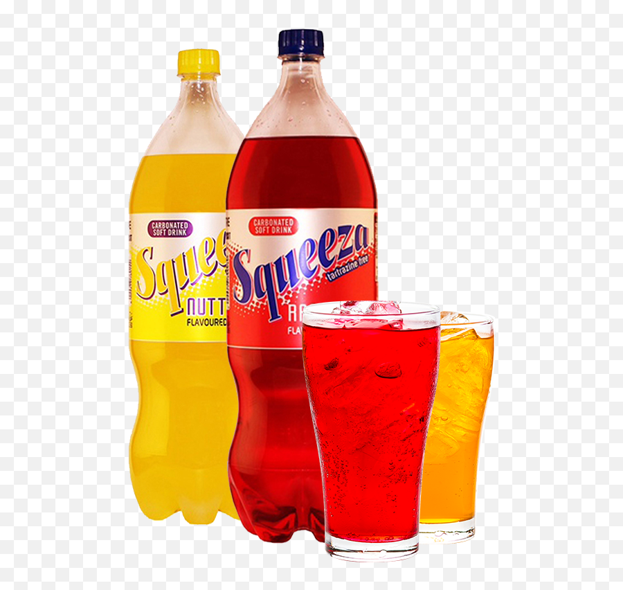 Squeeza Soft Drinks Add A Little Fun To Life - Plastic Bottle Png,Soft Drink Png