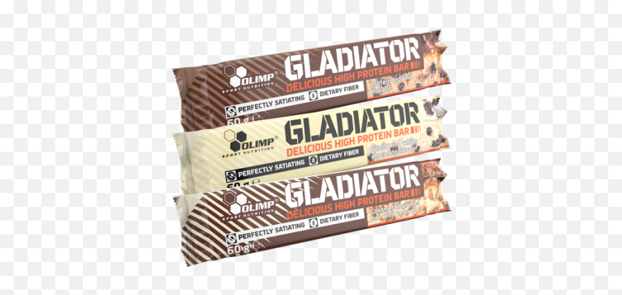 Olimp Gladiator Bar 60g - Label Png,Gladiator Png