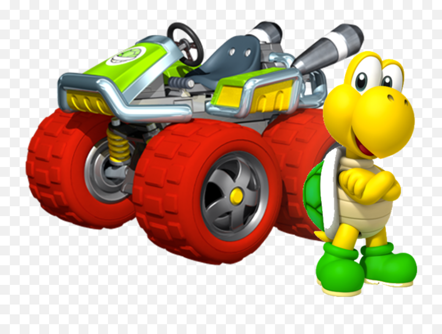 Download Mkpc Koopa Troopa - Super Mario Mario Kart Koopa Troopa Png,Koopa Troopa Png