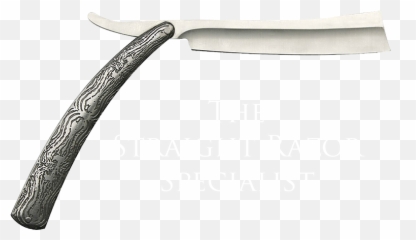 Download Hd Straightrazorlogo1 Nobgnd - Cut Throat Razor Png Transparent Straight Razor Png,Razor Png