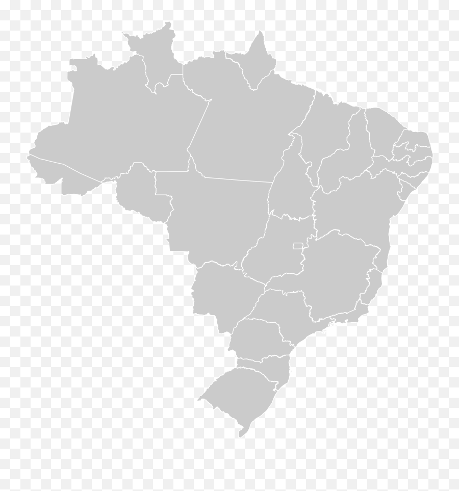 Map Black And White Brazil Png Clipart - Map Brazil Vector Free,Brazil Png